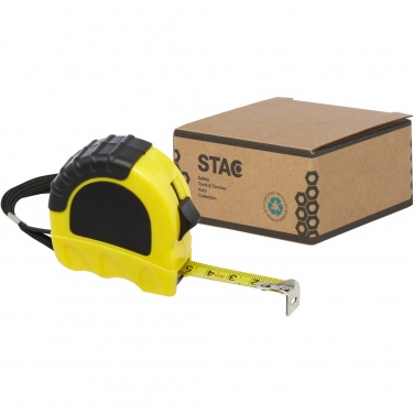 Logo trade promotional merchandise photo of: Rule 3-metre RCS recycled plastic measuring tape