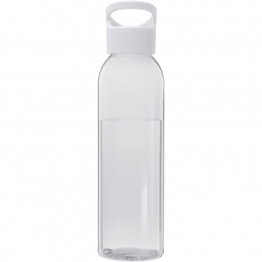 Logo trade promotional products image of: Sky 650 ml recycled plastic water bottle
