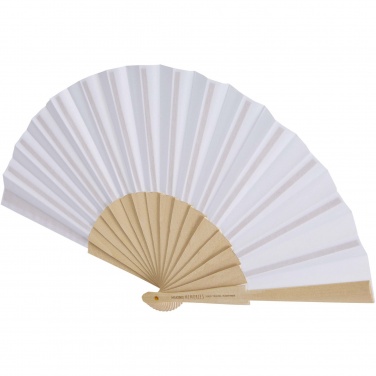 Logo trade promotional item photo of: Manuela hand fan