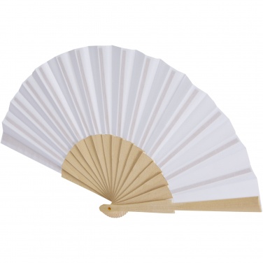 Logo trade advertising products picture of: Manuela hand fan