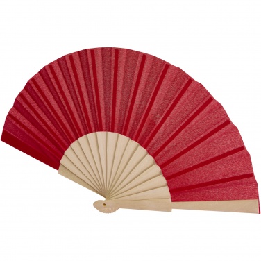 Logo trade corporate gifts image of: Manuela hand fan
