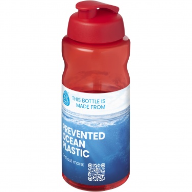 Logo trade promotional items picture of: H2O Active® Eco Big Base 1 litre flip lid sport bottle