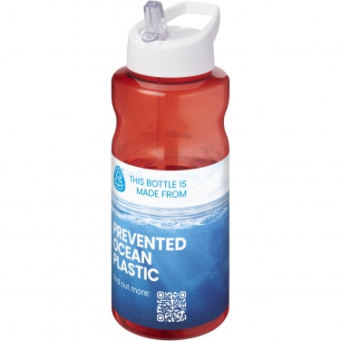 Logo trade promotional giveaways image of: H2O Active® Eco Big Base 1 litre spout lid sport bottle