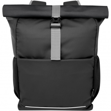 Logo trade promotional items picture of: Aqua 15" GRS recycled water resistant roll-top bike bag 20L