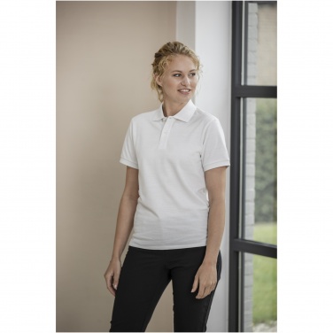 Logotrade promotional merchandise image of: Emerald short sleeve unisex Aware™ recycled polo