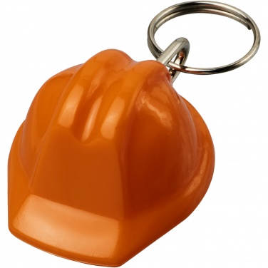 Logotrade advertising product image of: Kolt hard hat-shaped recycled keychain