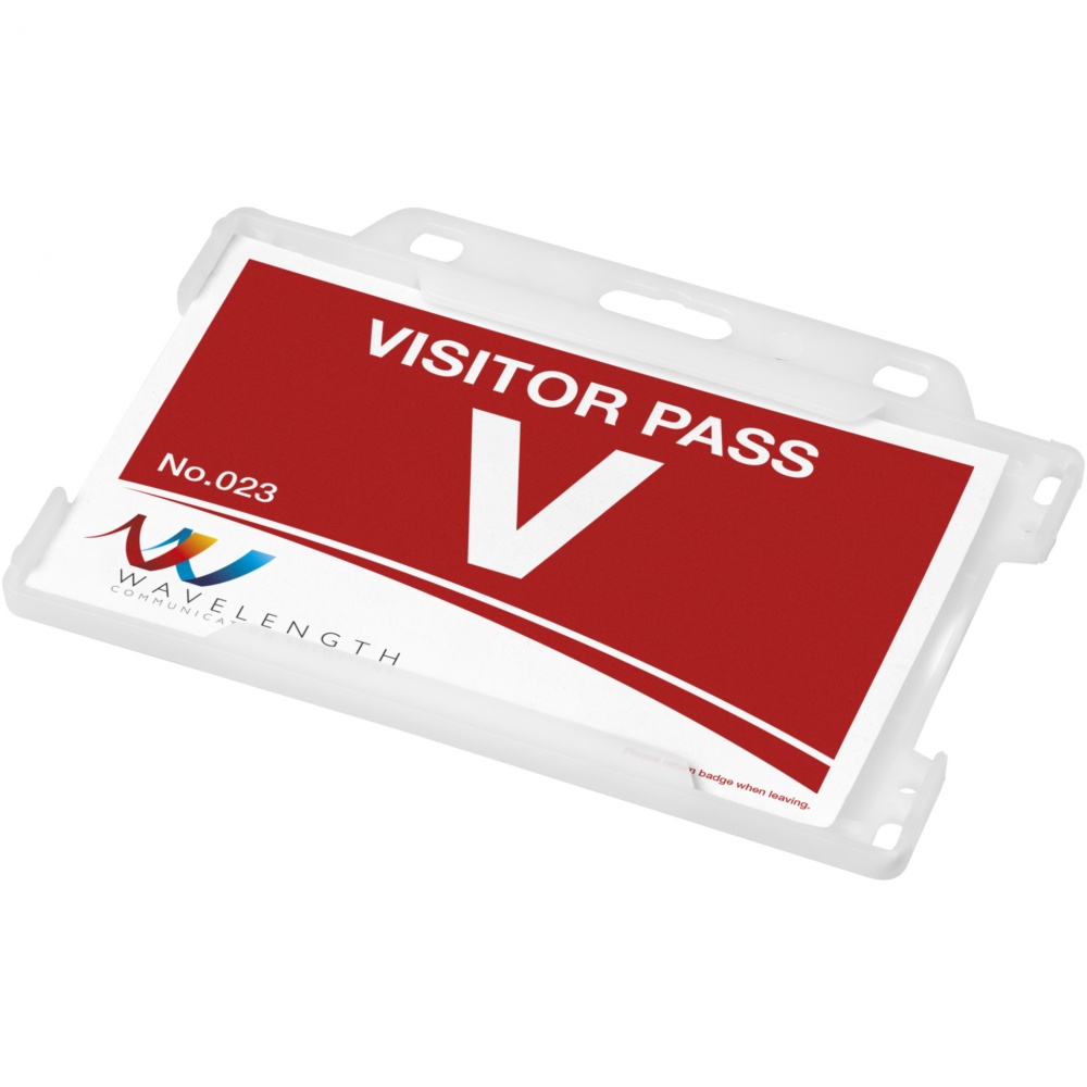 Logotrade promotional merchandise picture of: Vega recycled plastic card holder