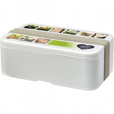 Logo trade corporate gifts picture of: MIYO Renew single layer lunch box