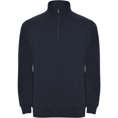 Logo trade business gifts image of: Aneto quarter zip sweater