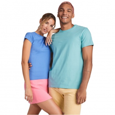 Logo trade promotional giveaways picture of: Capri short sleeve women's t-shirt
