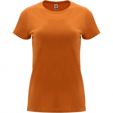 Logo trade business gifts image of: Capri short sleeve women's t-shirt