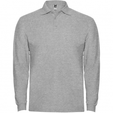 Logo trade promotional giveaway photo of: Estrella long sleeve men's polo