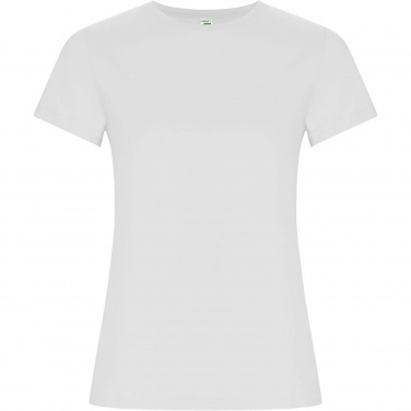 Logo trade corporate gift photo of: Golden short sleeve women's t-shirt