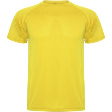 Logo trade corporate gifts image of: Montecarlo short sleeve kids sports t-shirt