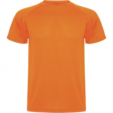 Logo trade promotional products image of: Montecarlo short sleeve kids sports t-shirt