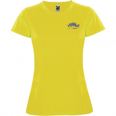 Logo trade advertising products picture of: Montecarlo short sleeve women's sports t-shirt