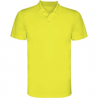 Logo trade promotional giveaway photo of: Monzha short sleeve men's sports polo