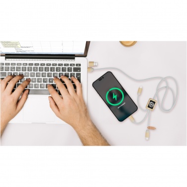 Logo trade promotional items image of: SCX.design C49 5-in-1 charging cable