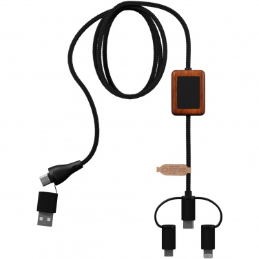 Logo trade promotional item photo of: SCX.design C46 5-in-1 CarPlay cable