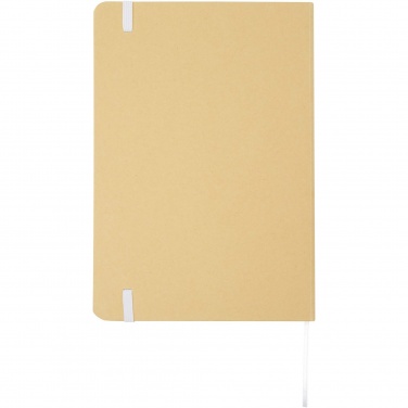 Logotrade promotional giveaway image of: Nelida A5 recycled cardboard hard cover notebook