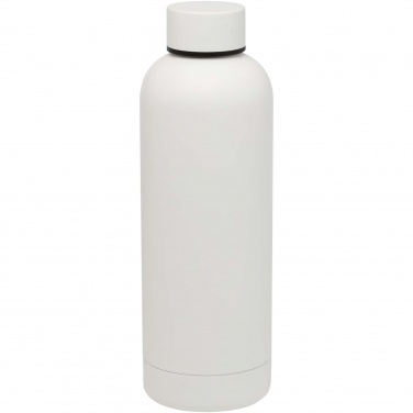 Logo trade promotional products image of: Spring 500 ml RCS certified recycled stainless steel copper vacuum insulated bottle