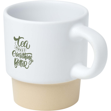 Logo trade promotional products picture of: Olympia 130 ml stackable expresso cup with clay bottom