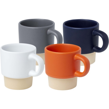 Logotrade corporate gifts photo of: Olympia 130 ml stackable expresso cup with clay bottom