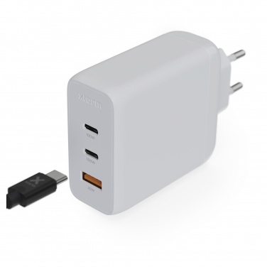 Logo trade promotional merchandise image of: Xtorm XEC100 GaN² Ultra 100W wall charger
