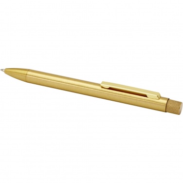 Logotrade advertising products photo of: Beatriz recycled brass ballpoint pen