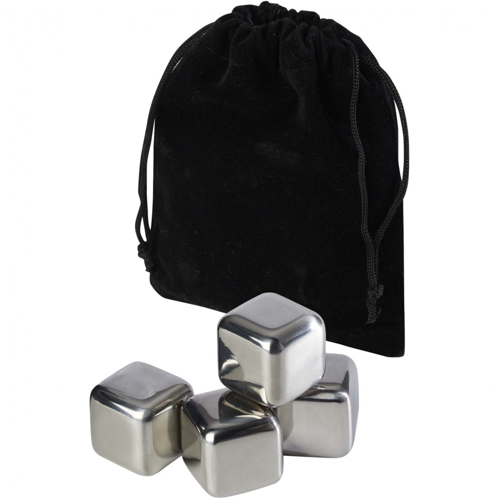 Logotrade promotional gift image of: Froz stainless steel ice cubes set
