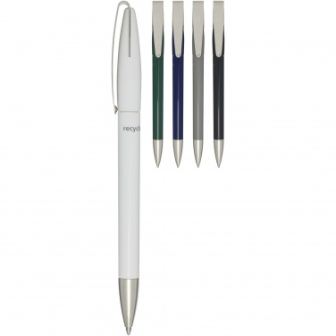 Logo trade promotional merchandise picture of: Ana recycled plastic ballpoint pen
