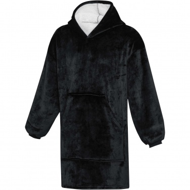 Logo trade promotional gifts image of: Denali GRS hoodie blanket