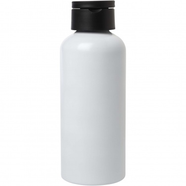 Logotrade promotional giveaways photo of: Trinity 600 ml RCS certified recycled aluminium water bottle with RPET lid