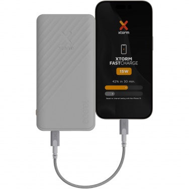 Logo trade promotional products image of: Xtorm XG210 Go2 15W 10.000 mAh fast charge power bank
