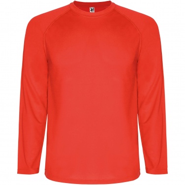 Logo trade promotional merchandise picture of: Montecarlo long sleeve kids sports t-shirt