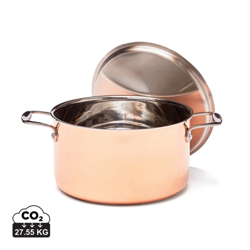 Logotrade promotional product image of: VINGA Baron copper saucepan