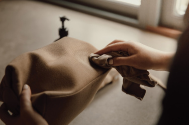 Logotrade promotional item picture of: VINGA Sloane toiletry bag RCS recycled polyester