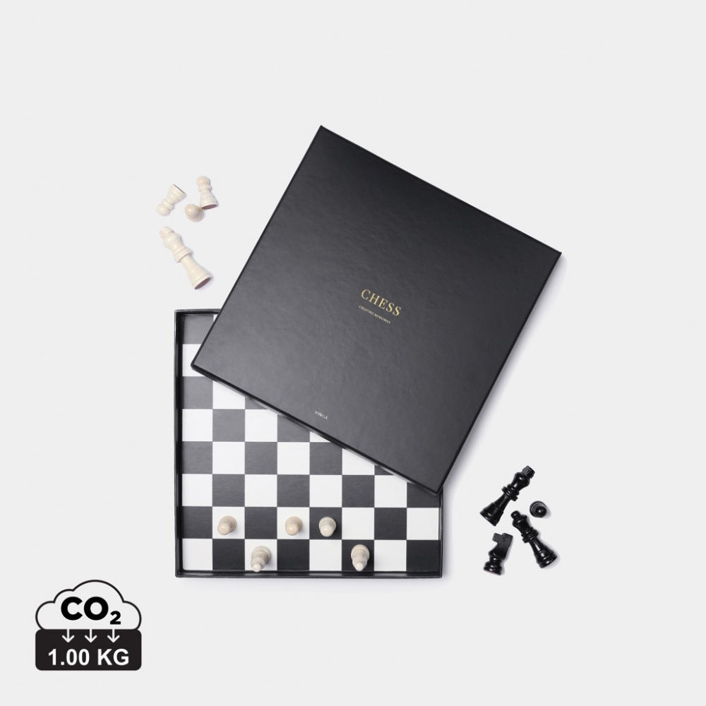 Logo trade promotional giveaways picture of: VINGA Chess coffee table game