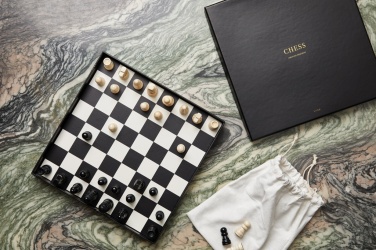 Logotrade promotional item image of: VINGA Chess coffee table game