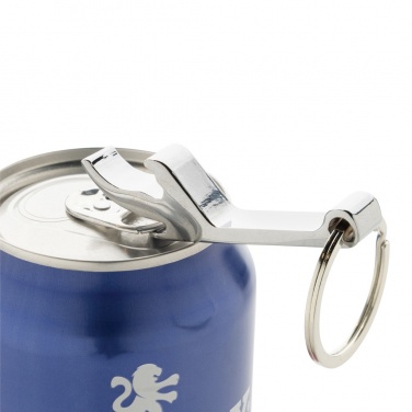 Logotrade promotional giveaways photo of: RCS recycled zinc alloy bottle opener keychain