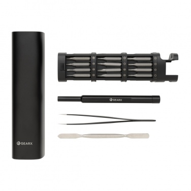 Logotrade promotional giveaways photo of: Gear X RCS recycled aluminum precision screwdriver set 46 pc