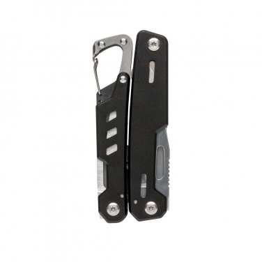 Logo trade promotional giveaways image of: Solid multitool with carabiner