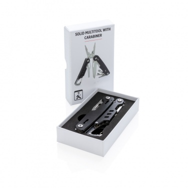 Logotrade promotional item picture of: Solid multitool with carabiner