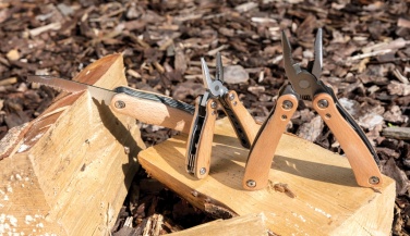 Logo trade promotional products picture of: Wood multitool mini