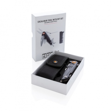 Logotrade promotional gifts photo of: Excalibur tool with bit set