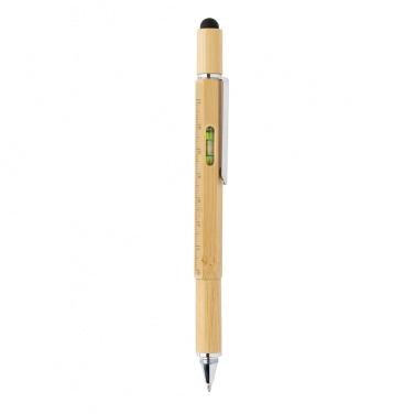 Logotrade promotional giveaways photo of: Bamboo 5-in-1 toolpen