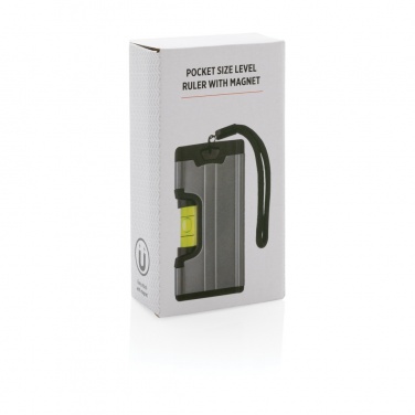 Logo trade corporate gift photo of: Pocket size level ruler with magnet