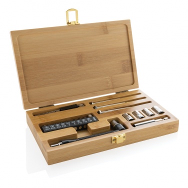 Logotrade promotional item picture of: Carvine 21 pcs bamboo tool set