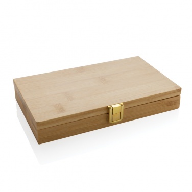 Logo trade promotional gift photo of: Carvine 21 pcs bamboo tool set