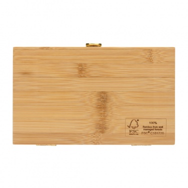 Logotrade promotional gift image of: Carvine 21 pcs bamboo tool set